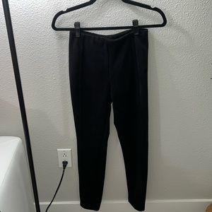 Tahari Suede straight cut pants